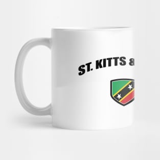 St Kitts and Nevis National Flag Shield Mug